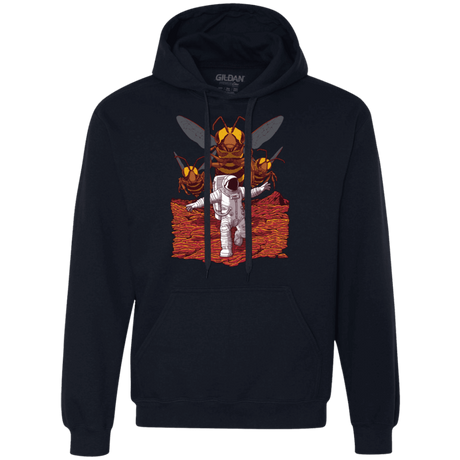 Sweatshirts Navy / S Killer Bees on Mars Premium Fleece Hoodie