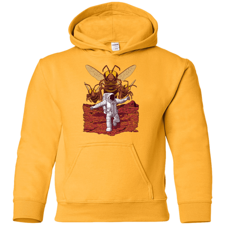 Sweatshirts Gold / YS Killer Bees on Mars Youth Hoodie