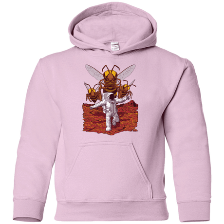 Sweatshirts Light Pink / YS Killer Bees on Mars Youth Hoodie