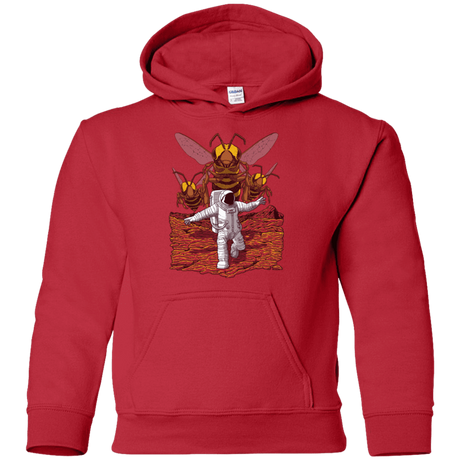 Sweatshirts Red / YS Killer Bees on Mars Youth Hoodie