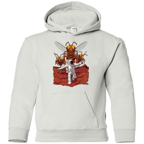 Sweatshirts White / YS Killer Bees on Mars Youth Hoodie