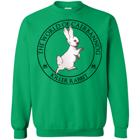 Sweatshirts Irish Green / Small Killer Bunny Crewneck Sweatshirt