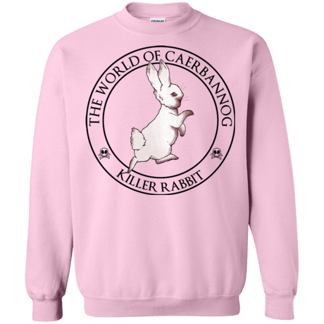 Sweatshirts Light Pink / Small Killer Bunny Crewneck Sweatshirt