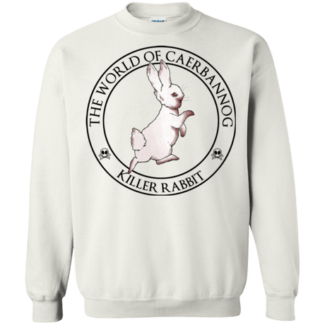 Sweatshirts White / Small Killer Bunny Crewneck Sweatshirt