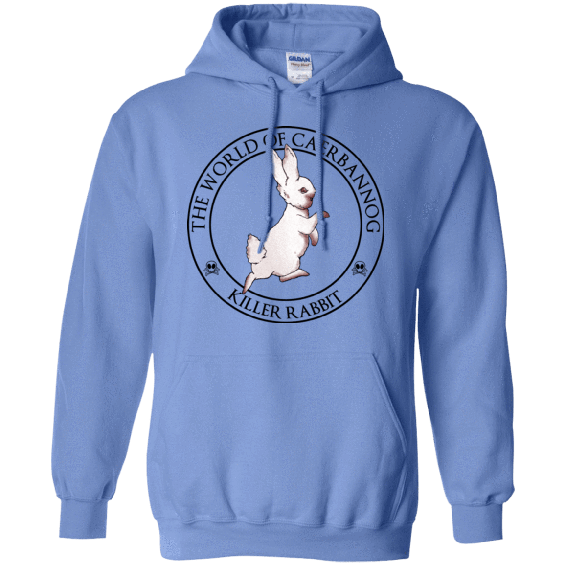 Sweatshirts Carolina Blue / Small Killer Bunny Pullover Hoodie