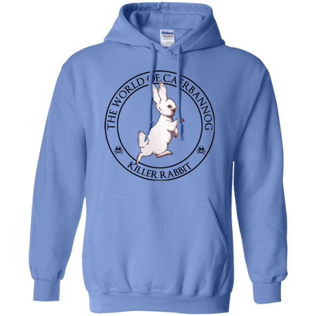 Sweatshirts Carolina Blue / Small Killer Bunny Pullover Hoodie