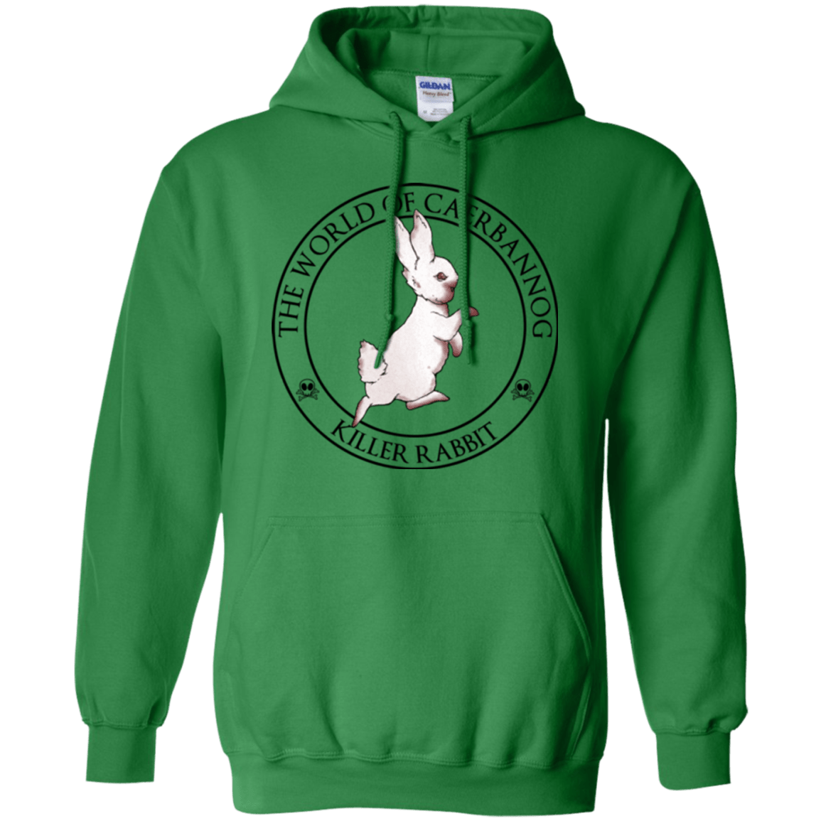 Sweatshirts Irish Green / Small Killer Bunny Pullover Hoodie