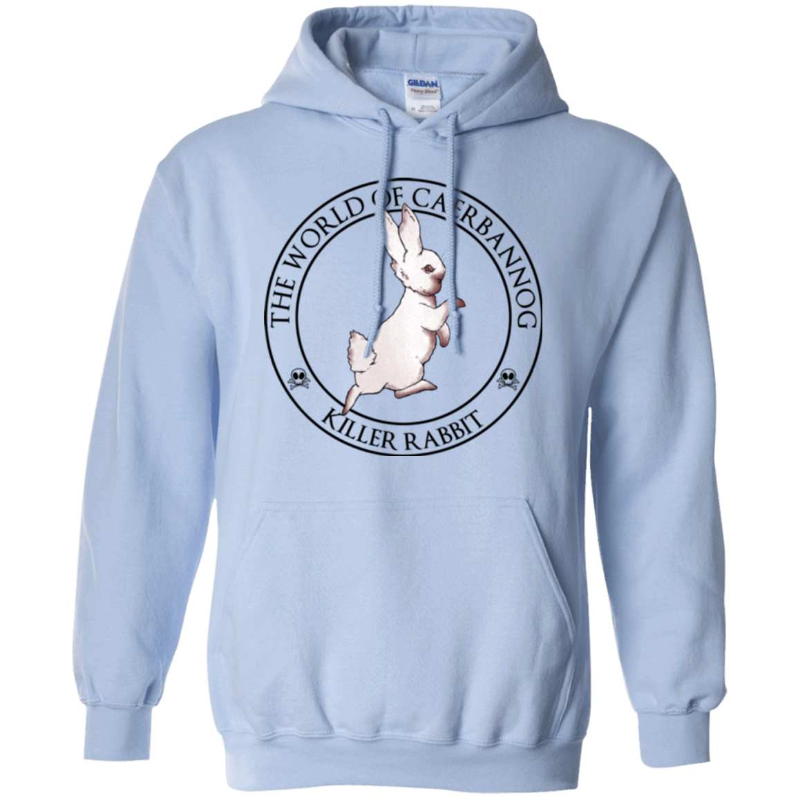 Sweatshirts Light Blue / Small Killer Bunny Pullover Hoodie