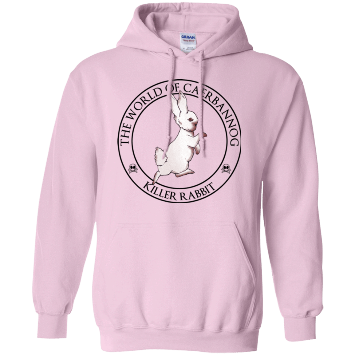 Sweatshirts Light Pink / Small Killer Bunny Pullover Hoodie