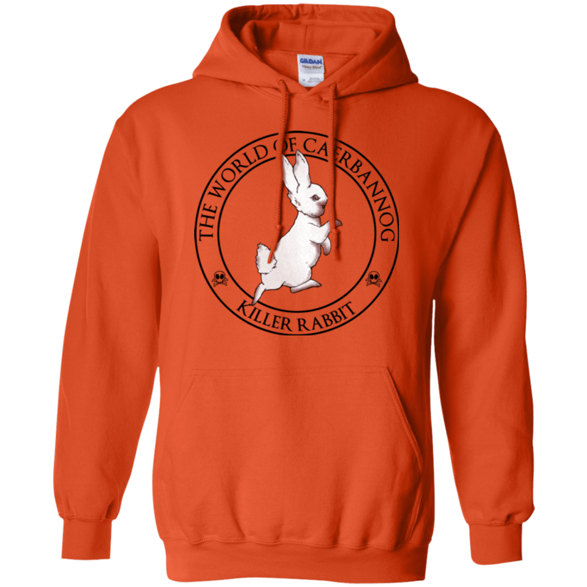 Sweatshirts Orange / Small Killer Bunny Pullover Hoodie