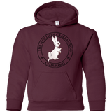 Sweatshirts Maroon / YS Killer Bunny Youth Hoodie