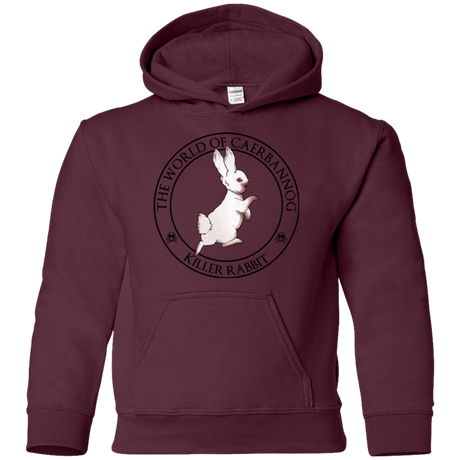Sweatshirts Maroon / YS Killer Bunny Youth Hoodie
