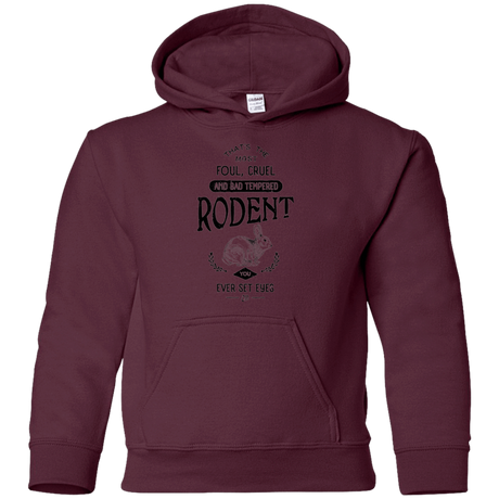 Sweatshirts Maroon / YS Killer Bunny Youth Hoodie