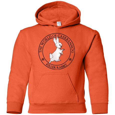 Sweatshirts Orange / YS Killer Bunny Youth Hoodie