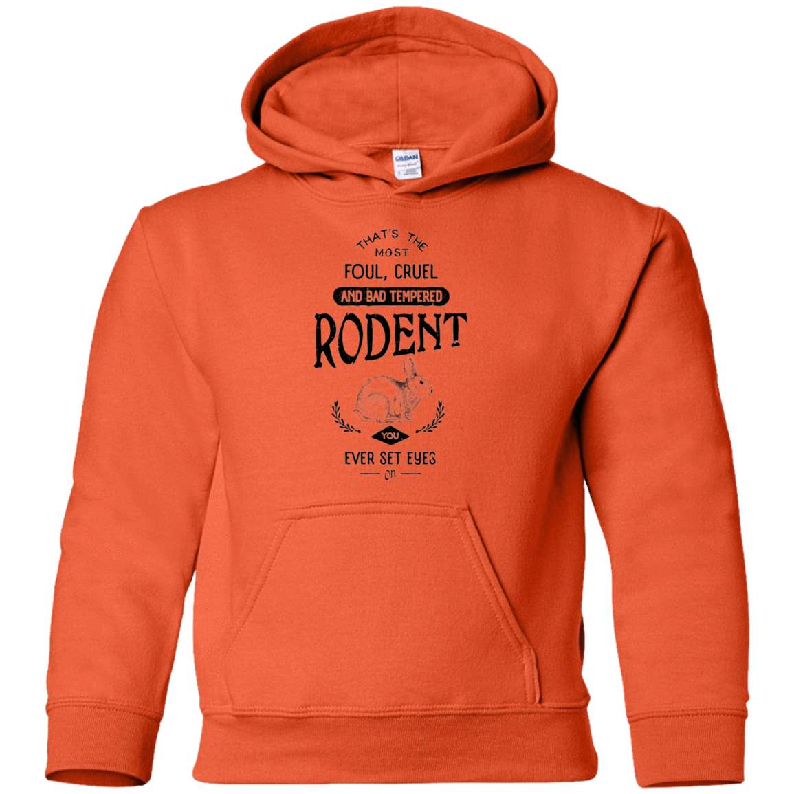 Sweatshirts Orange / YS Killer Bunny Youth Hoodie