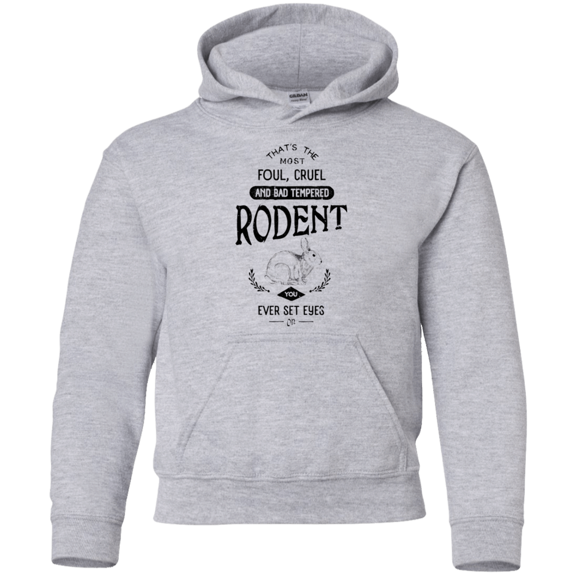 Sweatshirts Sport Grey / YS Killer Bunny Youth Hoodie