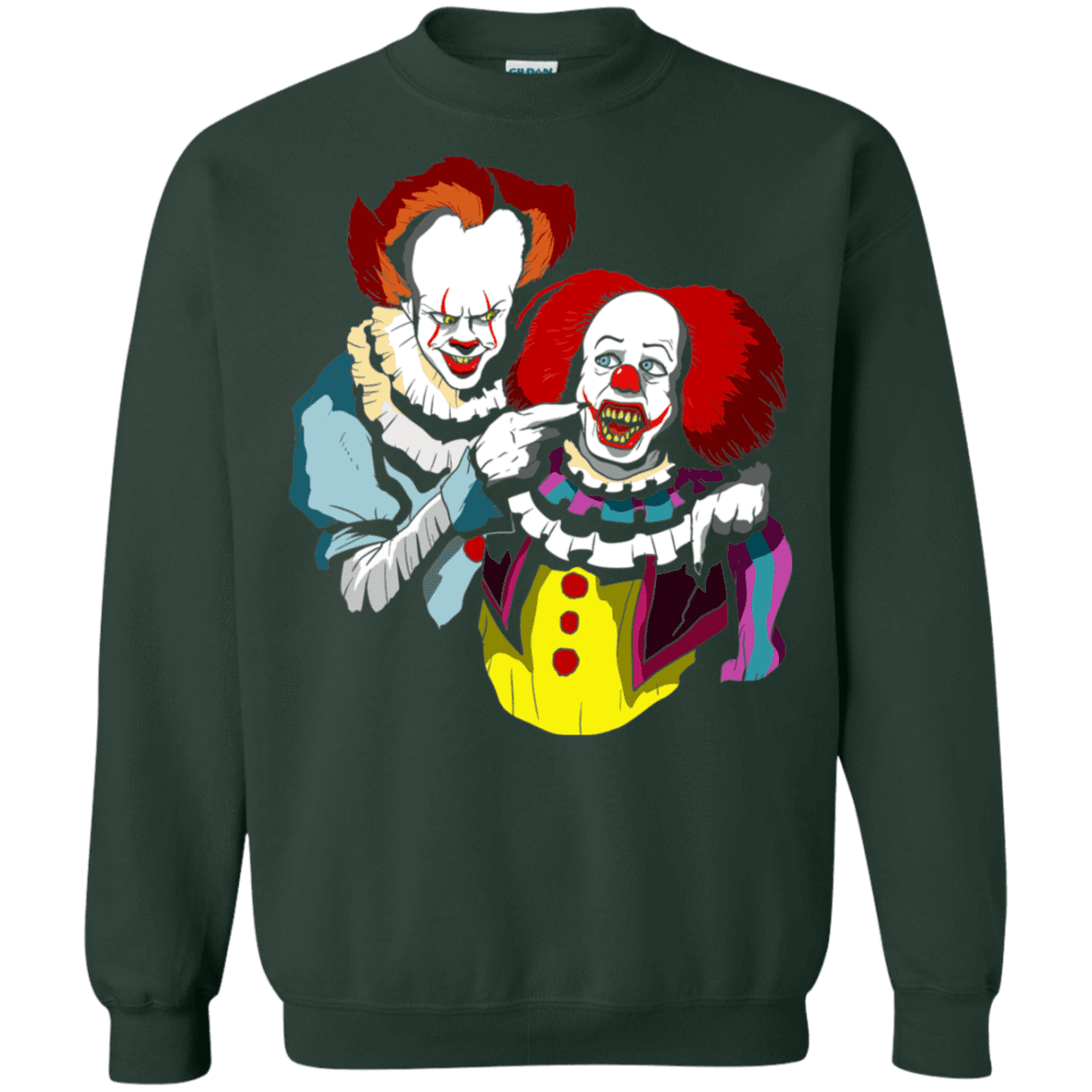 Sweatshirts Forest Green / S Killing Clown Crewneck Sweatshirt