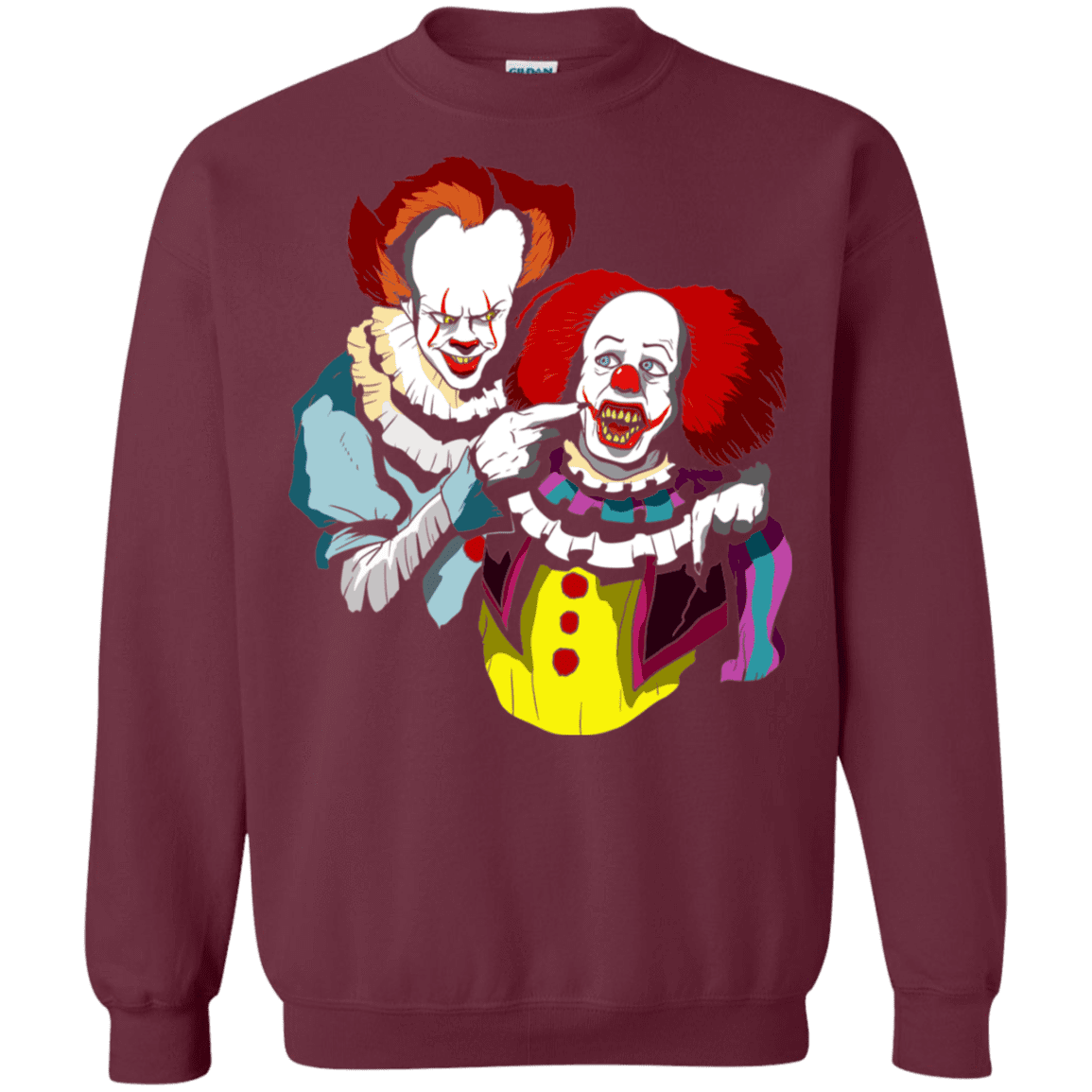 Sweatshirts Maroon / S Killing Clown Crewneck Sweatshirt