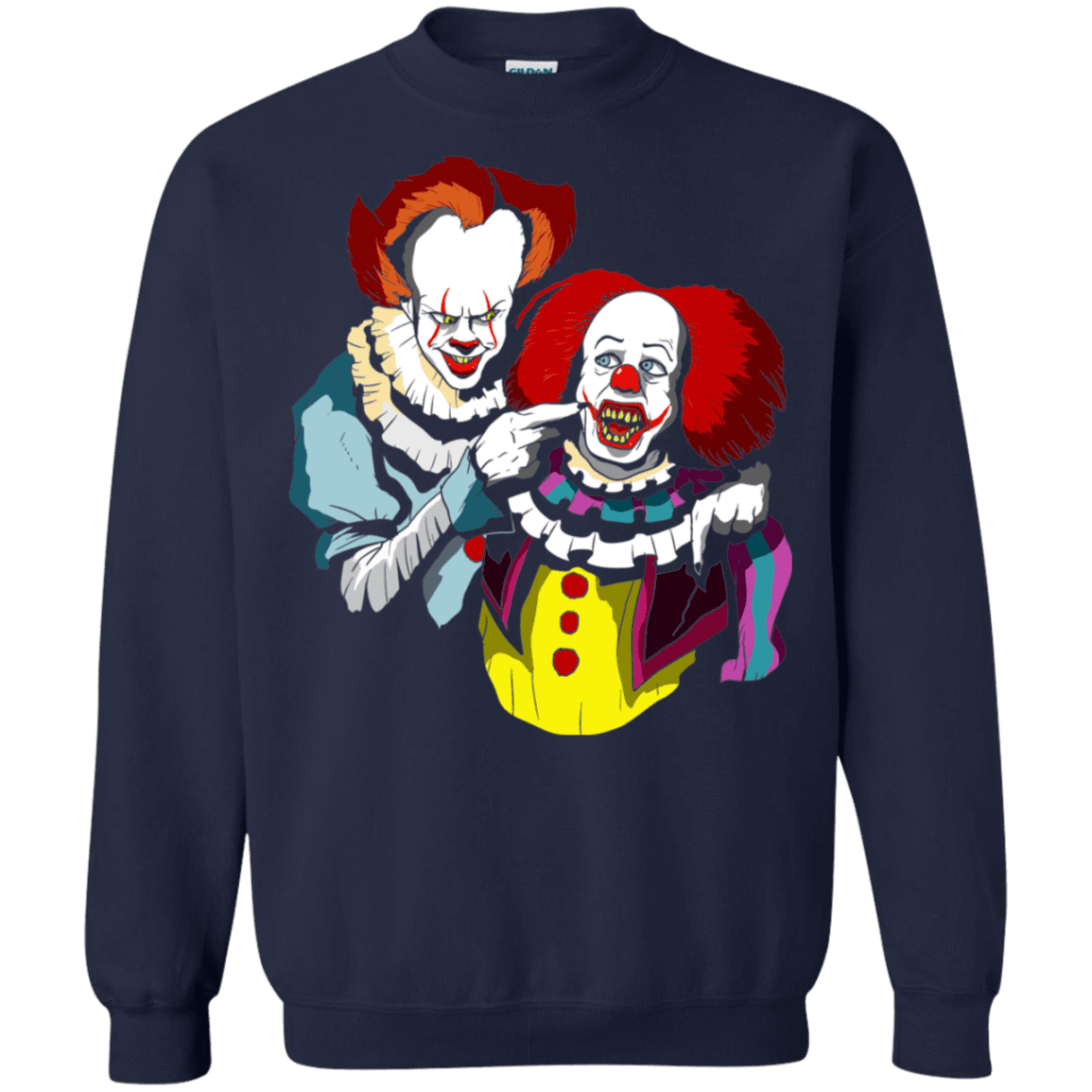 Sweatshirts Navy / S Killing Clown Crewneck Sweatshirt