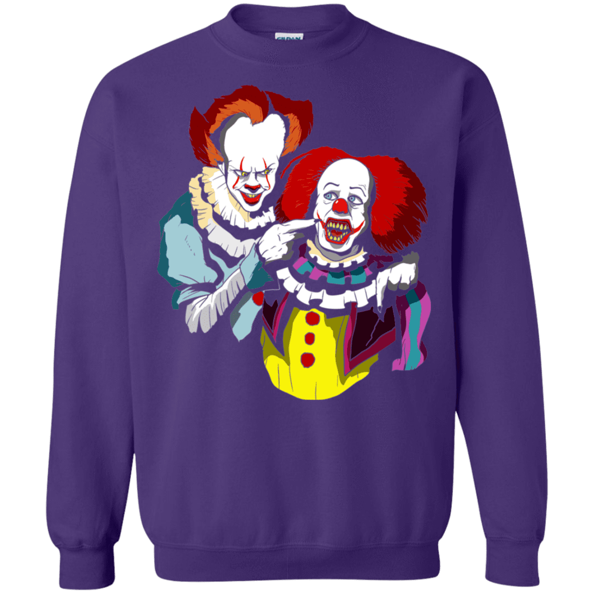 Sweatshirts Purple / S Killing Clown Crewneck Sweatshirt