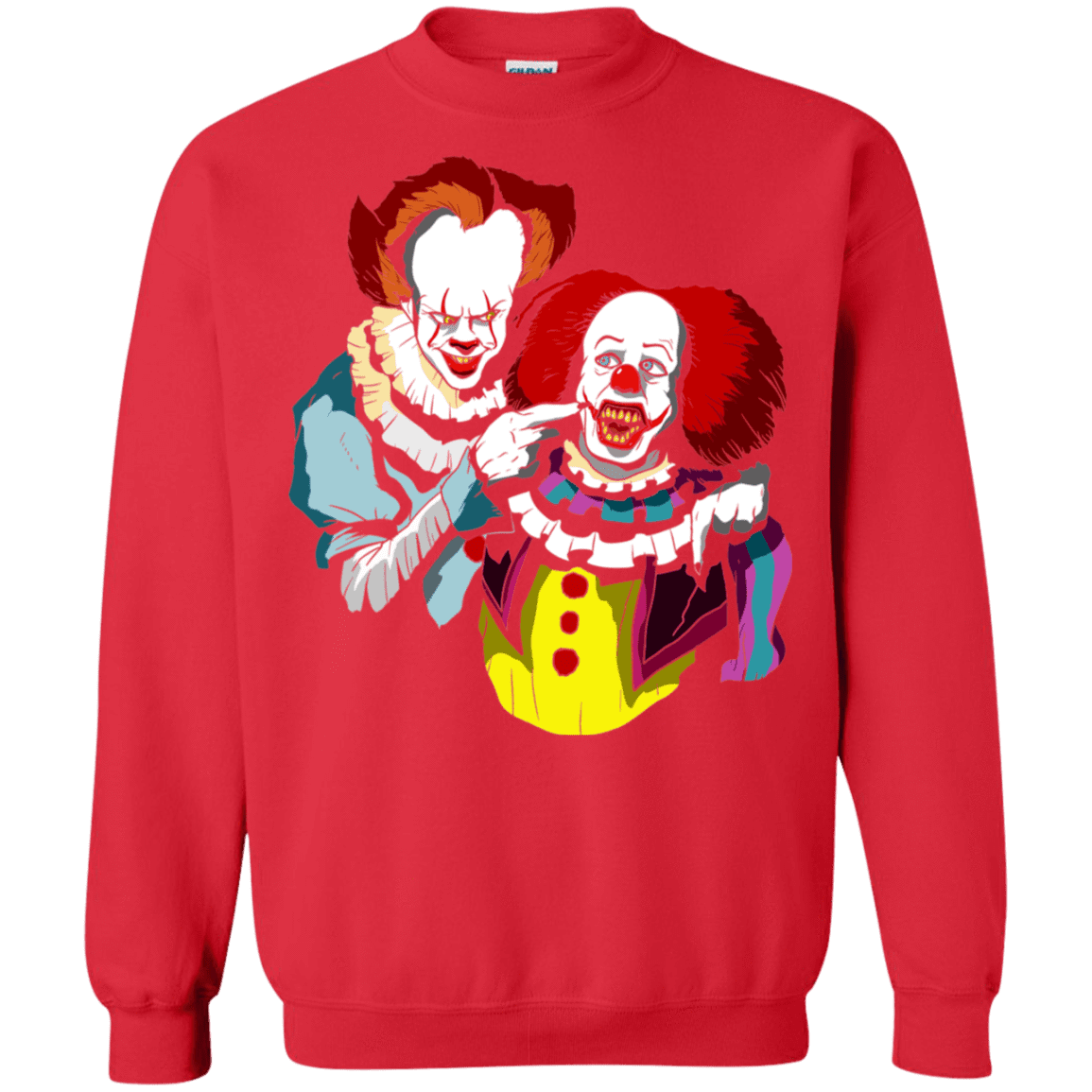 Sweatshirts Red / S Killing Clown Crewneck Sweatshirt