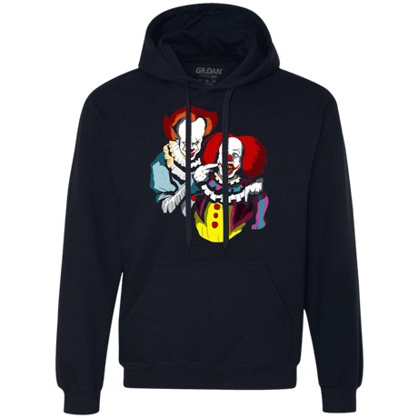 Sweatshirts Navy / S Killing Clown Premium Fleece Hoodie