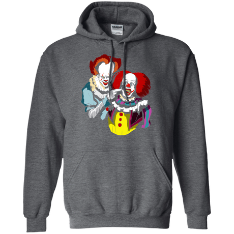 Sweatshirts Dark Heather / S Killing Clown Pullover Hoodie
