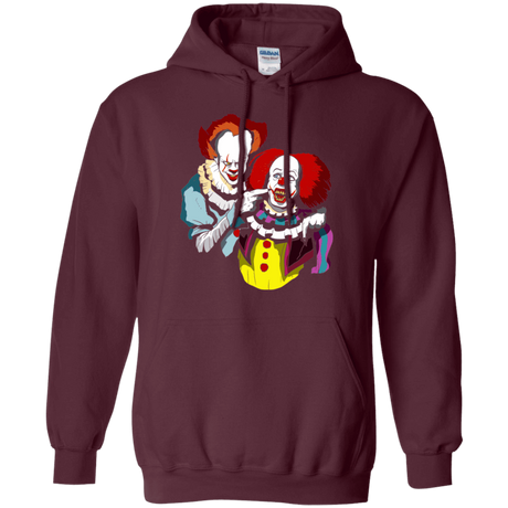 Sweatshirts Maroon / S Killing Clown Pullover Hoodie