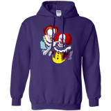 Sweatshirts Purple / S Killing Clown Pullover Hoodie