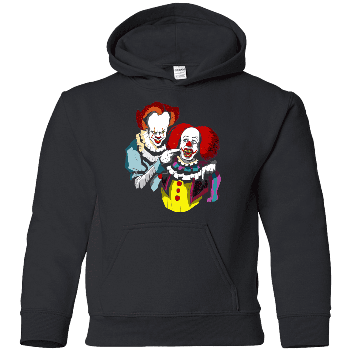 Sweatshirts Black / YS Killing Clown Youth Hoodie