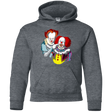 Sweatshirts Dark Heather / YS Killing Clown Youth Hoodie