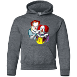 Sweatshirts Dark Heather / YS Killing Clown Youth Hoodie