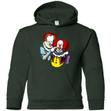 Sweatshirts Forest Green / YS Killing Clown Youth Hoodie