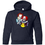 Sweatshirts Navy / YS Killing Clown Youth Hoodie