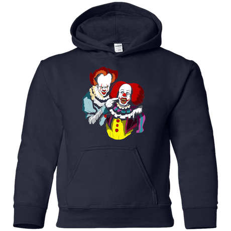 Sweatshirts Navy / YS Killing Clown Youth Hoodie