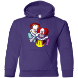 Sweatshirts Purple / YS Killing Clown Youth Hoodie