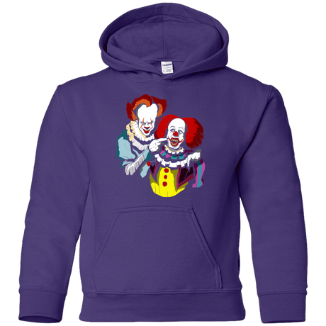 Sweatshirts Purple / YS Killing Clown Youth Hoodie