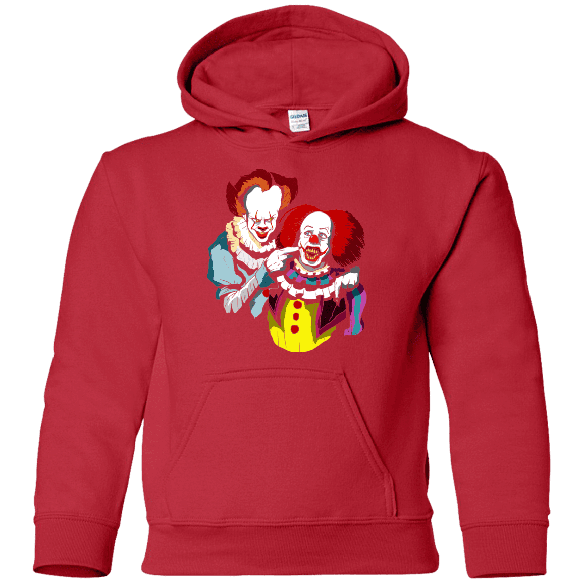 Sweatshirts Red / YS Killing Clown Youth Hoodie