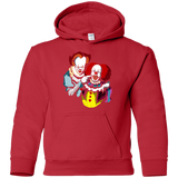 Sweatshirts Red / YS Killing Clown Youth Hoodie