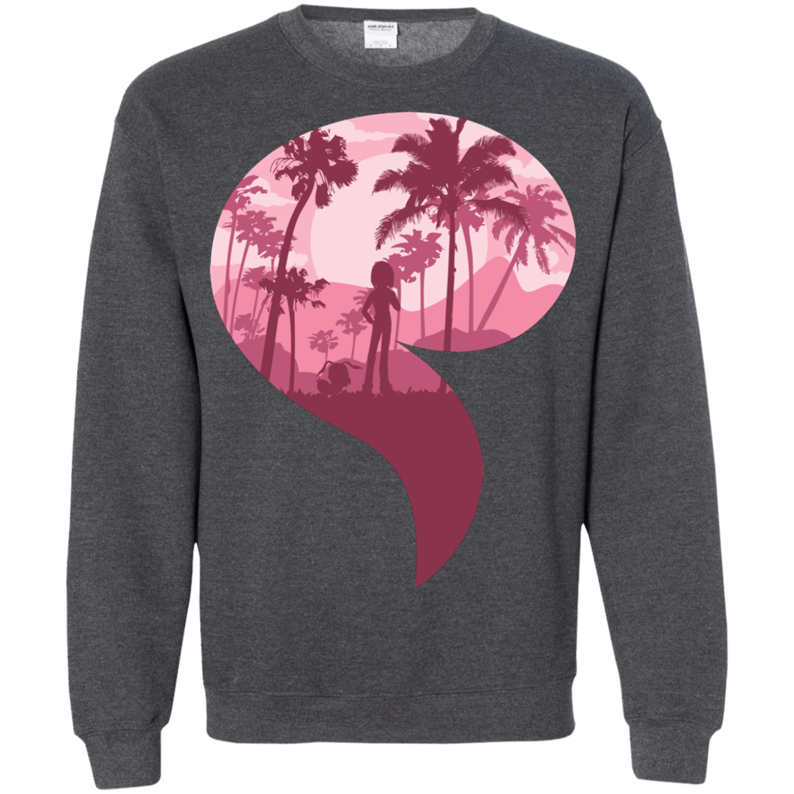 Sweatshirts Dark Heather / S Kindness Crewneck Sweatshirt