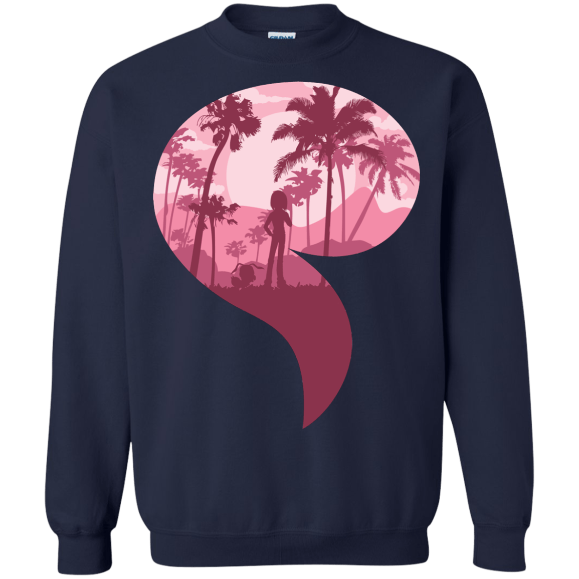 Sweatshirts Navy / S Kindness Crewneck Sweatshirt