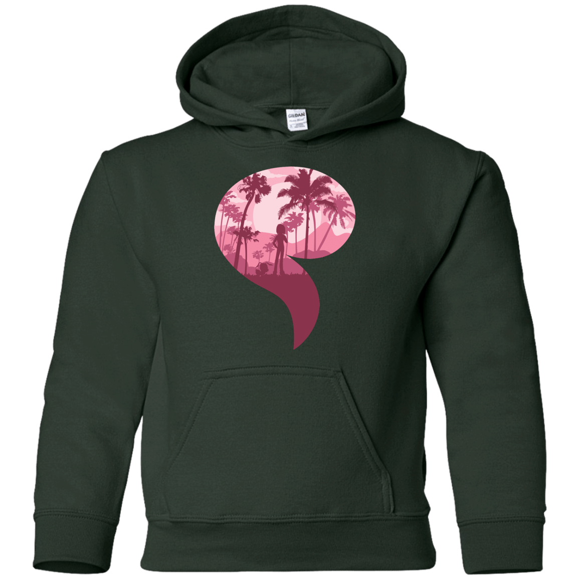 Sweatshirts Forest Green / YS Kindness Youth Hoodie