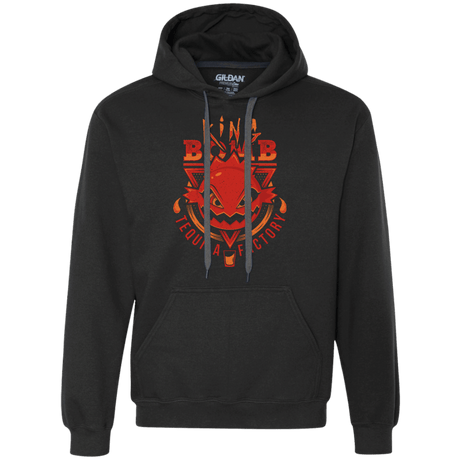 Sweatshirts Black / S King Bomb Tequila Premium Fleece Hoodie
