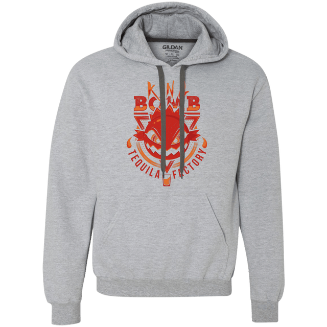 Sweatshirts Sport Grey / S King Bomb Tequila Premium Fleece Hoodie