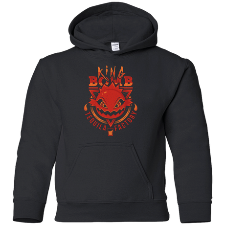 Sweatshirts Black / YS King Bomb Tequila Youth Hoodie