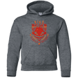 Sweatshirts Dark Heather / YS King Bomb Tequila Youth Hoodie