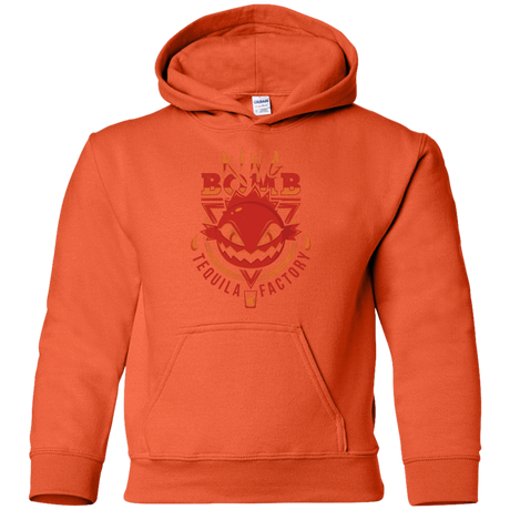 Sweatshirts Orange / YS King Bomb Tequila Youth Hoodie