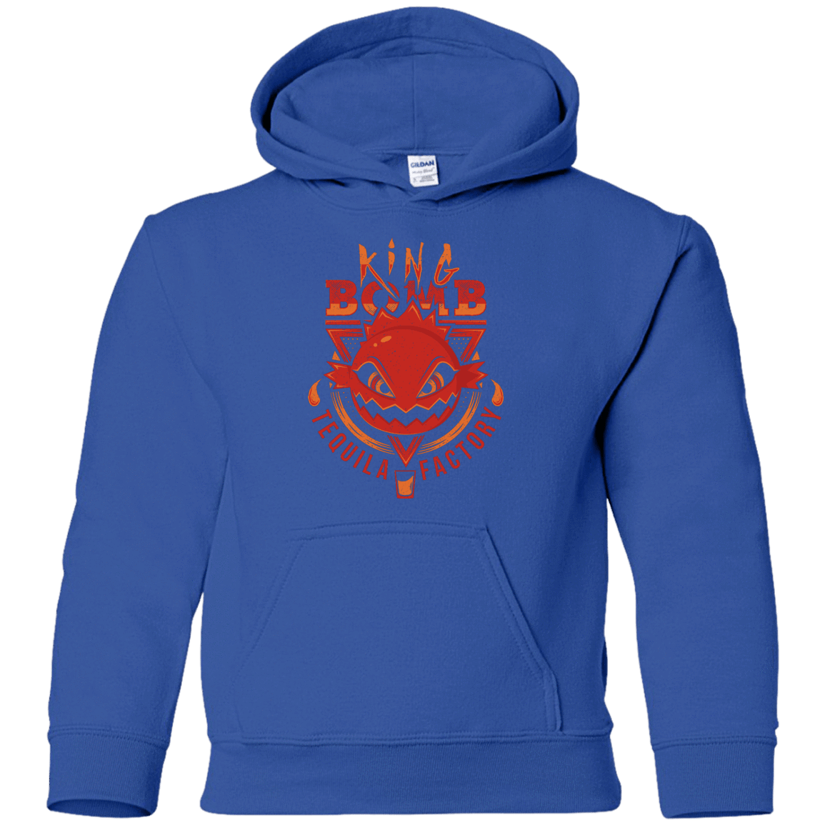 Sweatshirts Royal / YS King Bomb Tequila Youth Hoodie