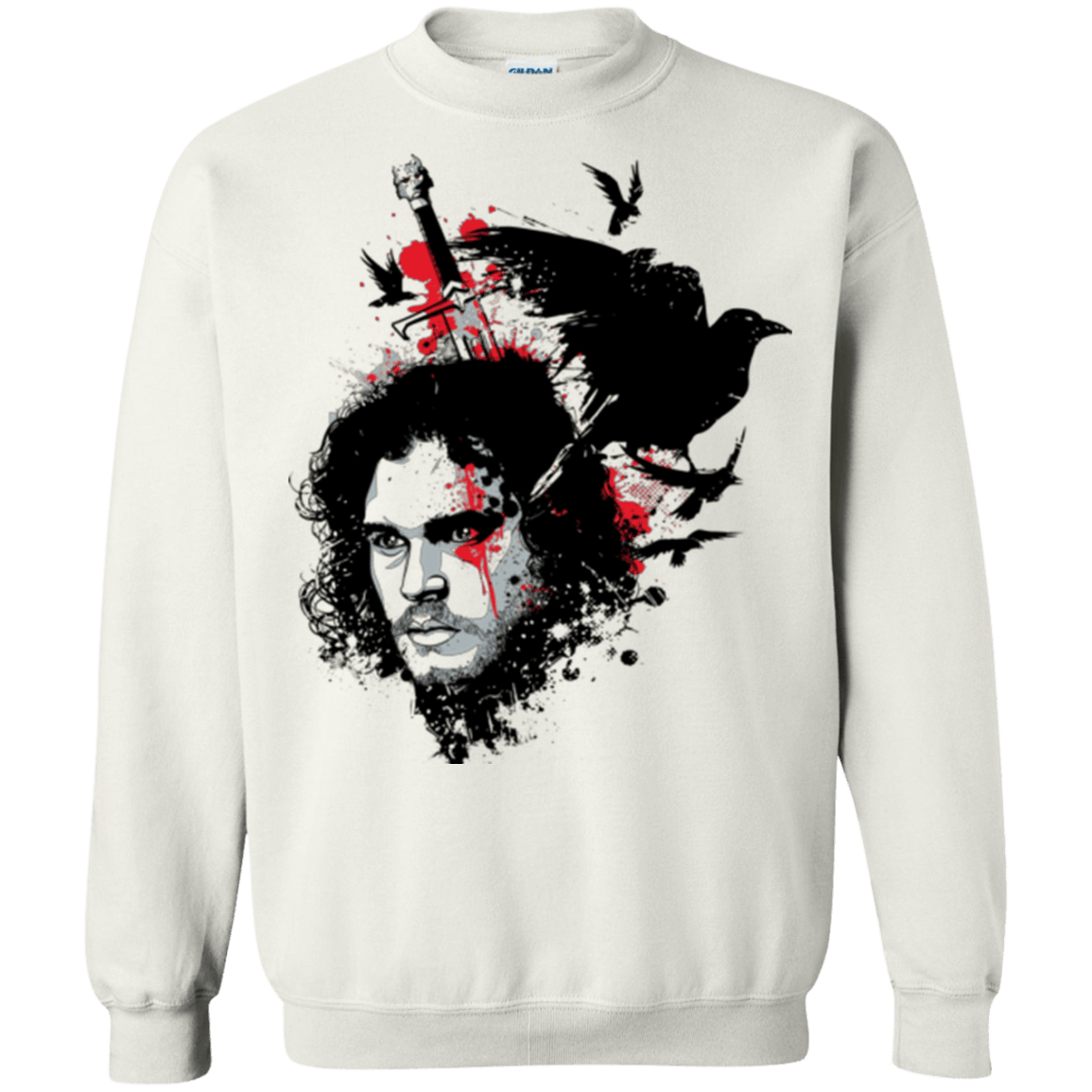 Sweatshirts White / Small KING IN THE NORTH Crewneck Sweatshirt