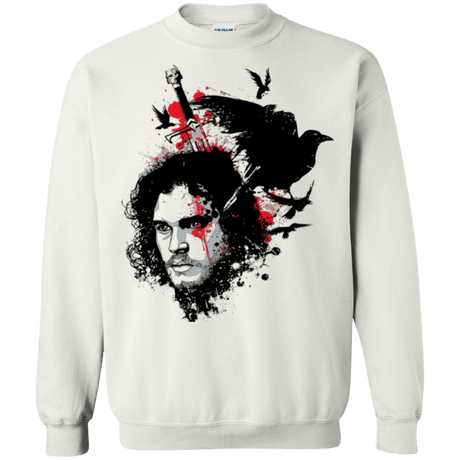 Sweatshirts White / Small KING IN THE NORTH Crewneck Sweatshirt